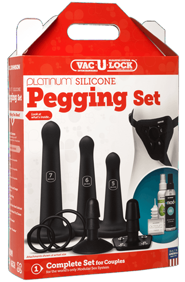 Vac-U-Lock Silicone Pegging Set